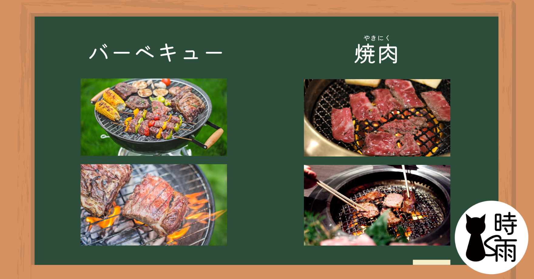 バーベキュー和焼肉的差別